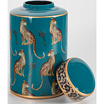 Ваза фарфоровая с крышкой Leopard Ccollection варинант исполнения - 2 | Loft Concept в Твери