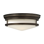 Потолочный светильник с белым матовым стеклянным плафоном в форме перевернутого конуса Hinkley варинант исполнения - 12 | Loft Concept в Твери