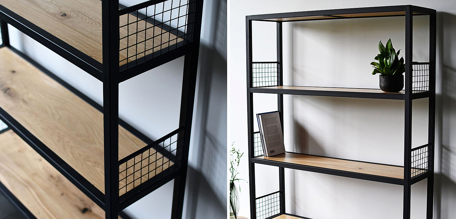 Стеллаж Richie Industrial Metal Rust Rack Стеллаж Richie Industrial Metal Rust Rack - Loft-Concept в Твери