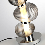 Настольная лампа с 3-мя рифлеными стеклянными шарами Marcelh Light варинант исполнения - 8 | Loft Concept в Твери