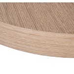 Столик журнальный круглый со светлым шпоном Light Veneer Table варинант исполнения - 4 | Loft Concept в Твери