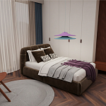 Подвесной вязаный светильник в двухцветном исполнении «Двойной Токио»  варинант исполнения - 3 | Loft Concept в Твери