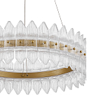 Люстра круглая с декоративными элементами в виде лепестков Round Light Flashing варинант исполнения - 6 | Loft Concept в Твери