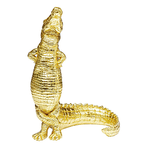 Статуэтка золотой крокодил Crocodile collection