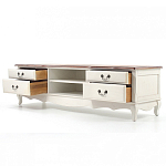 ТВ-тумба в стиле прованс из массива берёзы Interiors Romance варинант исполнения - 3 | Loft Concept в Твери