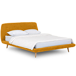 Кровать с мягким изголовьем Palmer Bed варинант исполнения - 21 | Loft Concept в Твери