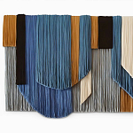 Абстрактное Панно из нитей Thread panel Abstraction II варинант исполнения - 1 | Loft Concept в Твери