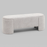 Банкетка Taks букле светло-серый варинант исполнения - 1 | Loft Concept в Твери