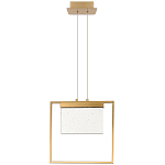 Подвесной геометрический светильник со стеклом Rectangle Geometry Glass Chandelier варинант исполнения - 2 | Loft Concept в Твери