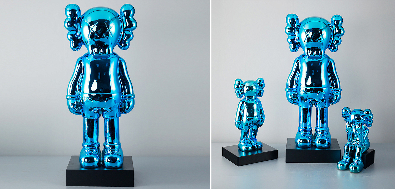 Статуэтка KAWS Blue on stand Статуэтка KAWS Blue on stand - Loft-Concept в Твери