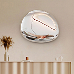 Абстрактная скульптура на стену в виде капли воды Water Outline варинант исполнения - 4 | Loft Concept в Твери