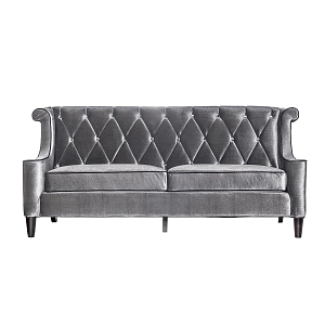 Диван Armen Living Barrister Gray Velvet