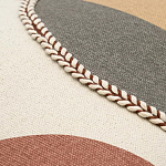 Подушка декоративная с геометрическим узором и плетенными вставками Divine Abstractions варинант исполнения - 2 | Loft Concept в Твери