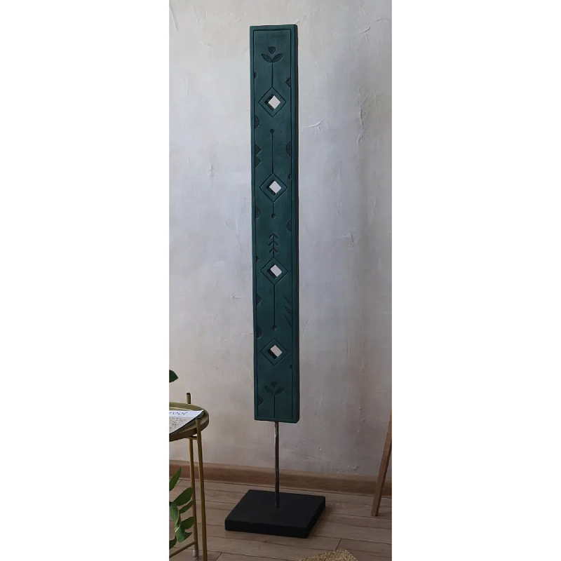 Скульптура из серии «Земля Биармии» узкая Изумрудный Черный в Твери | Loft Concept 