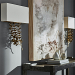 Бра Brass Eucalyptus Branches Lampshade Wall Lamp варинант исполнения - 3 | Loft Concept в Твери
