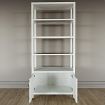 Стеллаж со стеклянными полками Elsa Dreams White варинант исполнения - 3 | Loft Concept в Твери