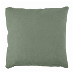 Подушка декоративная хлопковая мятного цвета с абстрактным принтом Elysian Flow Breeze варинант исполнения - 2 | Loft Concept в Твери