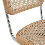 Офисный стул из ротанга на колёсах June Rattan Wicker Chair варинант исполнения - 5 | Loft Concept в Твери