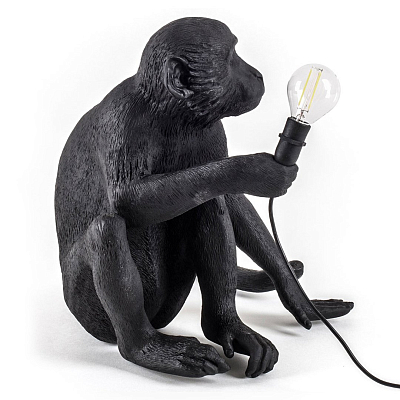 Настольная Лампа SELETTI MONKEY LAMP SITTING VERSION Настольная Лампа SELETTI MONKEY LAMP SITTING VERSION