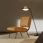 Дизайнерское кресло без подлокотников Gio Ponti ROUND D.154.5 Armchair варинант исполнения - 7 | Loft Concept в Твери