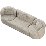 Диван Calypso с поворотным механизмом  варинант исполнения - 7 | Loft Concept в Твери