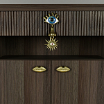 Комод Elsa Dreams Walnut Двухстворчатый  варинант исполнения - 4 | Loft Concept в Твери