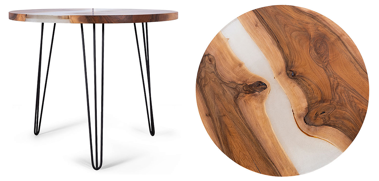 Обеденный стол Dinner Table Round River Collection Обеденный стол Dinner Table Round River Collection - Loft-Concept в Твери