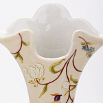 Ваза из фарфора с бронзовыми вставками Eden Garden варинант исполнения - 5 | Loft Concept в Твери