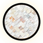 Бра в форме диска с перламутровыми прямоугольниками из морской ракушки Touch of Marine Charm варинант исполнения - 5 | Loft Concept в Твери