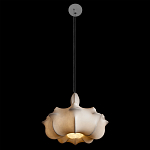 Подвесной светильник с белым фигурным абажуром и мягкими волнистыми краями Cloud Motion  варинант исполнения - 3 | Loft Concept в Твери