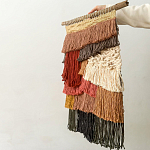 Текстильное Панно с бахромой варинант исполнения - 3 | Loft Concept в Твери