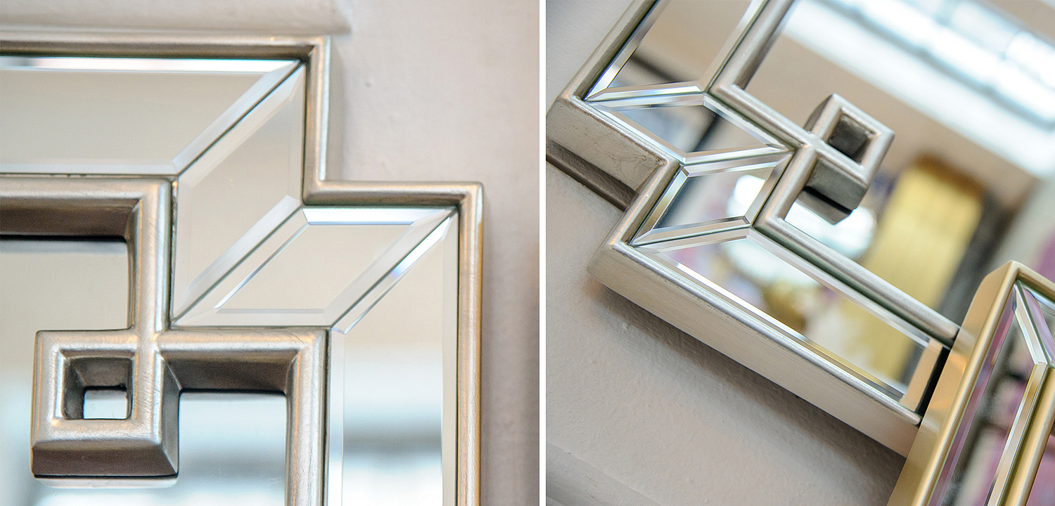 Зеркало Wallace Mirror silver Зеркало Wallace Mirror silver - Loft-Concept в Твери