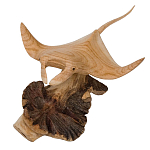 Статуэтка из дерева скат Animals of the World варинант исполнения - 4 | Loft Concept в Твери