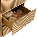 Шкаф с геометрическим рисунком на дверцах Anders Light Wood варинант исполнения - 5 | Loft Concept в Твери