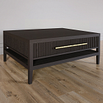 Кофейный стол Primo с двумя ящиками Темный орех варинант исполнения - 1 | Loft Concept в Твери