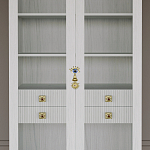 Дизайнерский шкаф витрина Elsa Dreams White с 4-мя ящиками варинант исполнения - 2 | Loft Concept в Твери