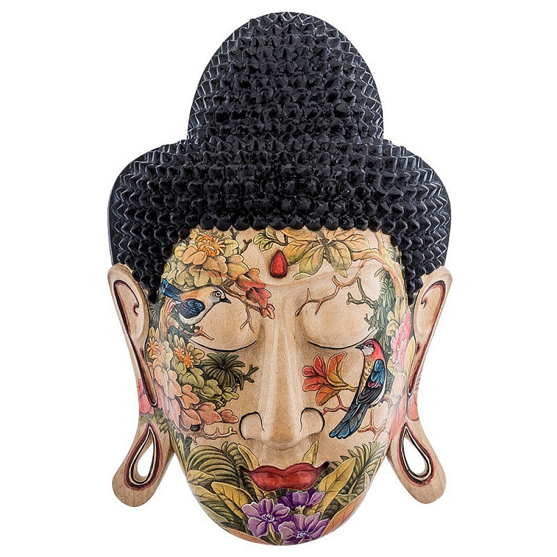 Маска ручной работы деревянная расписная Balinese Mask Мульти Маска ручной работы деревянная расписная Balinese Mask Мульти в Твери | Loft Concept