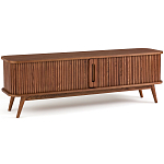 ТВ-тумба с двумя раздвижными дверцами Toinette Brown TV Stand варинант исполнения - 1 | Loft Concept в Твери