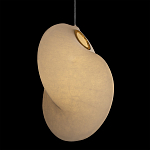 Подвесной светильник белый с фигурным тканевым плафоном White Whirlwinds варинант исполнения - 4 | Loft Concept в Твери