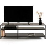 ТВ-тумба стальная с полками Chad TV-Stand варинант исполнения - 3 | Loft Concept в Твери