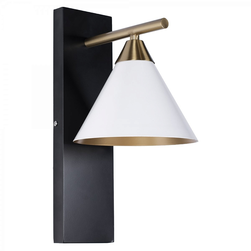 Бра Kelly Wearstler CLEO SCONCE wall lamp Черный Латунь Белый Бра Kelly Wearstler CLEO SCONCE wall lamp Черный Латунь Белый в Твери | Loft Concept