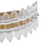 Бра с декоративными элементами в виде лепестков Round Light Flashing варинант исполнения - 4 | Loft Concept в Твери