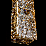 Подвесной светильник прямоугольный с фактурным хрустальным плафоном Light Delight варинант исполнения - 6 | Loft Concept в Твери