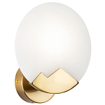 Бра с плафоном из камня в форме диска Ricci Stone Wall Lamp варинант исполнения - 1 | Loft Concept в Твери