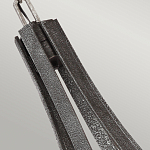 Люстра с цилиндрическим плафонами из толстого волнистого стекла в индустриальном стиле Feiss варинант исполнения - 10 | Loft Concept в Твери