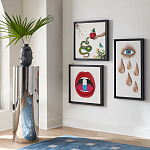 Панно Змея и яблоко вышивка бисер MUSE SNAKE & APPLE BEADED ART варинант исполнения - 1 | Loft Concept в Твери