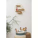 Корзина для хранения с ручками плетеная Interlacement Green  варинант исполнения - 4 | Loft Concept в Твери