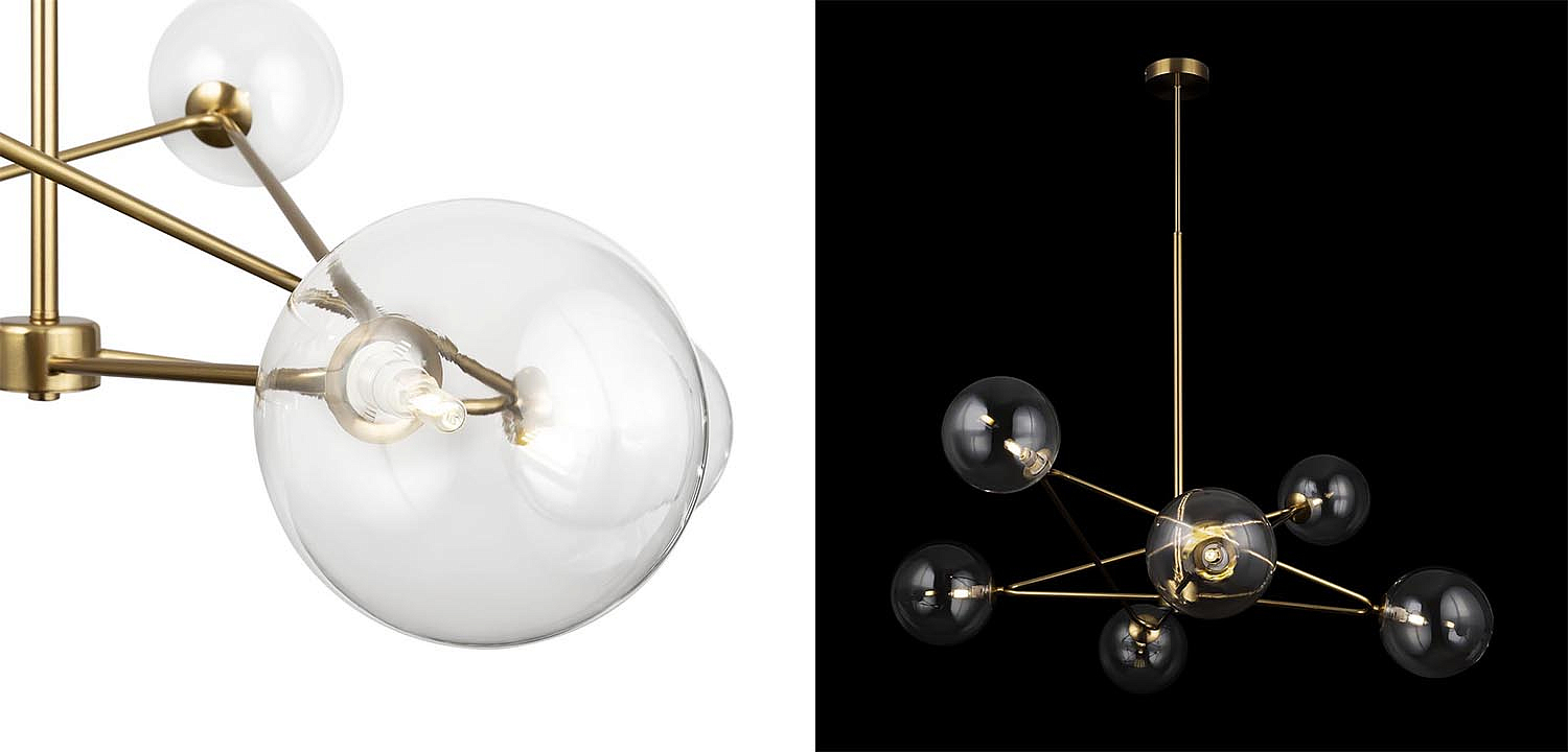 Люстра Chandelier Constellation Orbs Transparent Люстра Chandelier Constellation Orbs Transparent - Loft-Concept в Твери