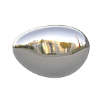 Абстрактная скульптура на стену в виде капли воды Water Outline варинант исполнения - 2 | Loft Concept в Твери