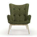 Мебельная ткань Шенилл зеленый цвет 138 см T4-22 варинант исполнения - 6 | Loft Concept в Твери